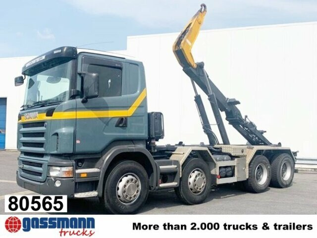 Scania R420 CB 8x4 MNZ, Retarder, Euro4 - Камион со кука за подигање: слика 1 Scania R420 CB 8x4 MNZ, Retarder, Euro4 - Камион со кука за подигање: слика 1