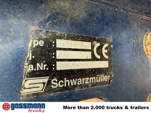 Schwarzmüller HKS 3/E-S1, Liftachse, Stahlmulde, ca. 25m³ - Кипер полуприколка: слика 2 Schwarzmüller HKS 3/E-S1, Liftachse, Stahlmulde, ca. 25m³ - Кипер полуприколка: слика 2