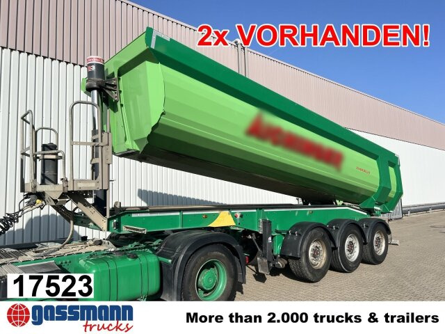 Schwarzmüller K-Serie Kippauflieger, Hardoxmulde ca. 25m³, 2x - Кипер полуприколка: слика 1 Schwarzmüller K-Serie Kippauflieger, Hardoxmulde ca. 25m³, 2x - Кипер полуприколка: слика 1