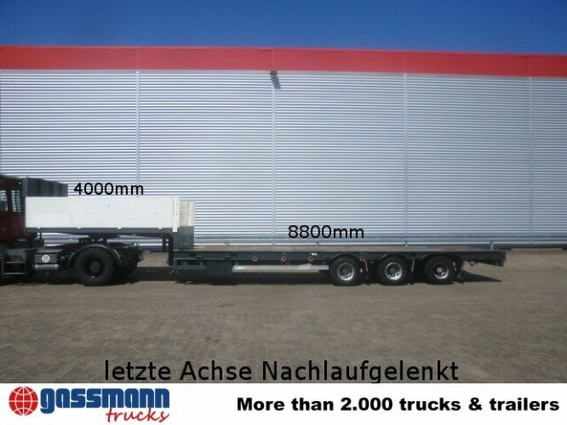 Schwarzmüller STP 3/ZV-N, 3-Achse nachlaufgelenkt, mit 6x - Полуприколка за низок утовар: слика 2 Schwarzmüller STP 3/ZV-N, 3-Achse nachlaufgelenkt, mit 6x - Полуприколка за низок утовар: слика 2