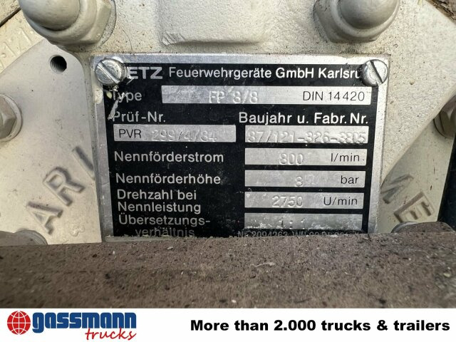 Unimog U 1300 L 435/11 4x4, -Feuerwehr - Противпожарен камион: слика 2 Unimog U 1300 L 435/11 4x4, -Feuerwehr - Противпожарен камион: слика 2