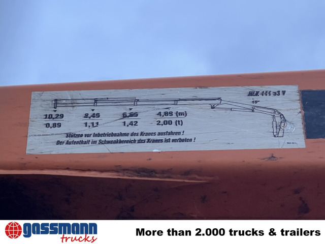 Unimog U400 4x4, Frontzapfwelle, Kipper, Kran MKG HKL - Кипер, Камион со кран: слика 4 Unimog U400 4x4, Frontzapfwelle, Kipper, Kran MKG HKL - Кипер, Камион со кран: слика 4