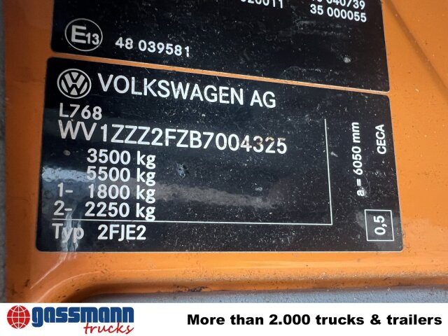 Volkswagen Crafter 2.5 TDI 4x2 Doka, Meiller Kipper - Кипер: слика 2 Volkswagen Crafter 2.5 TDI 4x2 Doka, Meiller Kipper - Кипер: слика 2