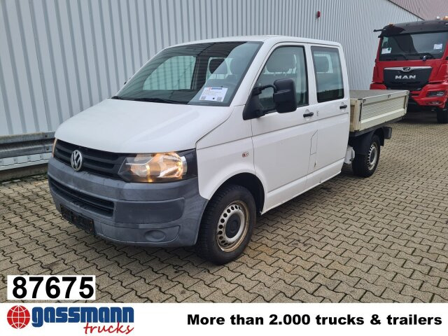Volkswagen T5 Doka 4x2, 2.0 ltr. TDI Pritsche - Комбе со отворен сандак, Комби со двојна кабина: слика 1 Volkswagen T5 Doka 4x2, 2.0 ltr. TDI Pritsche - Комбе со отворен сандак, Комби со двојна кабина: слика 1