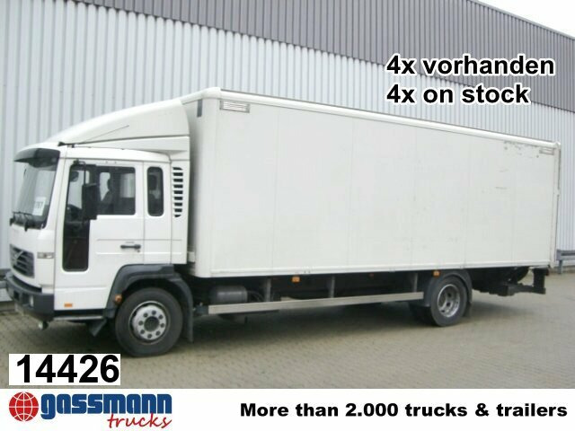 Volvo FL 6-12 4x2, 4x vorhanden! - Камион сандучар: слика 1 Volvo FL 6-12 4x2, 4x vorhanden! - Камион сандучар: слика 1