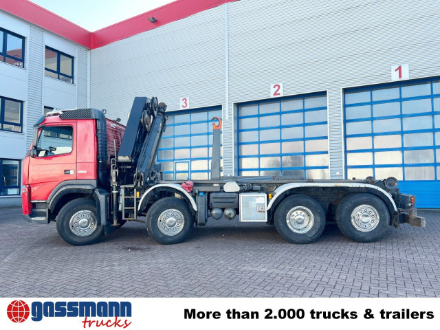 Volvo FM 460 8x2-6, Lenk-/Liftachse, Kran HMF 2020-K4, - Камион со кука за подигање, Камион со кран: слика 3 Volvo FM 460 8x2-6, Lenk-/Liftachse, Kran HMF 2020-K4, - Камион со кука за подигање, Камион со кран: слика 3