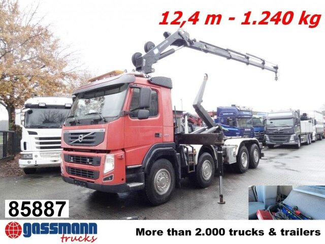 Volvo FM 460 8x2-6, Lenk-/Liftachse, Kran HMF 2020-K4, - Камион со кука за подигање, Камион со кран: слика 1 Volvo FM 460 8x2-6, Lenk-/Liftachse, Kran HMF 2020-K4, - Камион со кука за подигање, Камион со кран: слика 1