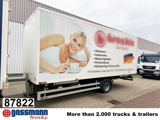 WEKA ZAA-WA-7.75-1X10, Verzinkt - Транспортер на контејнер/ Приколка со променливо тело: слика 1 WEKA ZAA-WA-7.75-1X10, Verzinkt - Транспортер на контејнер/ Приколка со променливо тело: слика 1