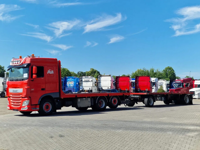 DAF XF 410 6x2 SpaceCab - Flatbed - Euro 6 + 2 axle trailer BPW - Камион со платформа: слика 3 DAF XF 410 6x2 SpaceCab - Flatbed - Euro 6 + 2 axle trailer BPW - Камион со платформа: слика 3