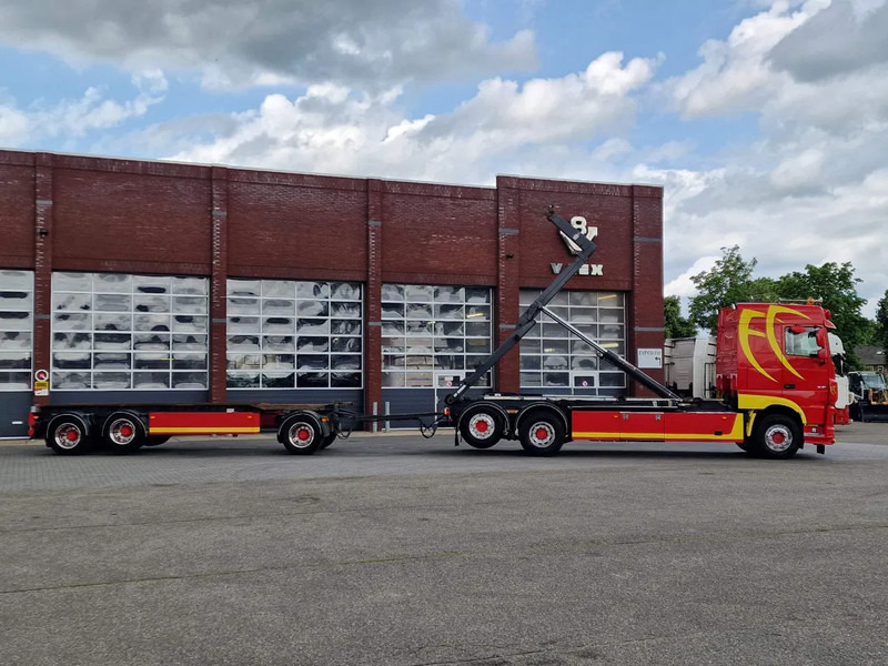 Камион со кабелски систем DAF XF 440 SpaceCab 6x2*4 - VDL Hooklift 21T + GS Meppel trailer 2004: слика 9