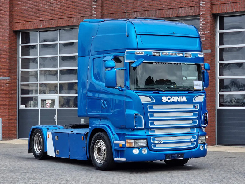 Scania R500 V8 Topline 4x2 - Manual gearbox - Retarder - Full air - Euro 5 - Камион влекач: слика 1 Scania R500 V8 Topline 4x2 - Manual gearbox - Retarder - Full air - Euro 5 - Камион влекач: слика 1