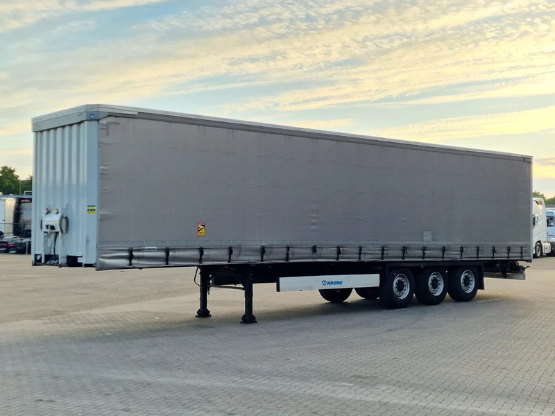 Krone SD - Tautliner - 3 axle BPW - Lift Axle - Sliding roof - Полуприколка со церада: слика 4 Krone SD - Tautliner - 3 axle BPW - Lift Axle - Sliding roof - Полуприколка со церада: слика 4
