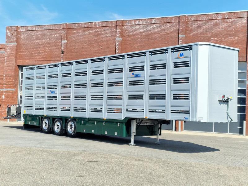 Onbekend Molas 5 deck Livestock trailer - Water & Ventilation - Loadlift - NEW! - - Полуприколка за добиток: слика 1 Onbekend Molas 5 deck Livestock trailer - Water & Ventilation - Loadlift - NEW! - - Полуприколка за добиток: слика 1