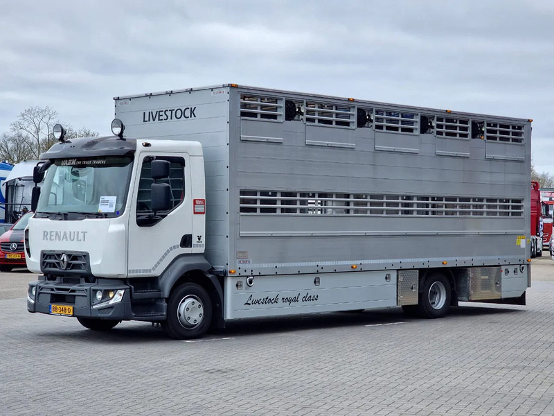 Renault Midlum D210 4x2 - NEW - Pezzaioli 1 deck - Ventilation - 17.9M2 - Ramp - Euro6d - Камион за добиток: слика 4 Renault Midlum D210 4x2 - NEW - Pezzaioli 1 deck - Ventilation - 17.9M2 - Ramp - Euro6d - Камион за добиток: слика 4