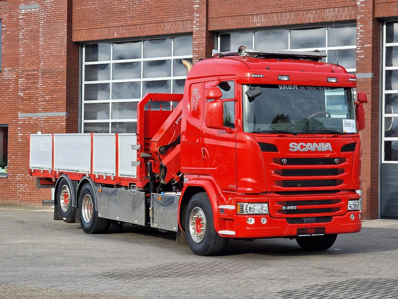 Scania G450 6x2*4 - HMF 2620 K5 Crane with remote - Retarder - Steering axle - Камион со кран: слика 2 Scania G450 6x2*4 - HMF 2620 K5 Crane with remote - Retarder - Steering axle - Камион со кран: слика 2
