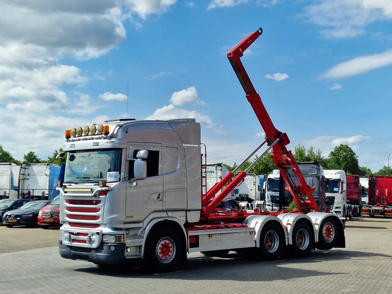 Scania R490 8x4*4 - HIAB XR24SL58 24T hooklift - Euro 6 - Full air - Steering axle - Камион со кука за подигање: слика 5 Scania R490 8x4*4 - HIAB XR24SL58 24T hooklift - Euro 6 - Full air - Steering axle - Камион со кука за подигање: слика 5