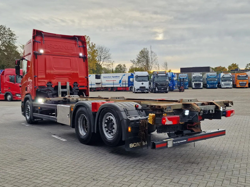 Scania R500 NGS 6x2 - BDF - Retarder - 4.95 WB - Full air - Fridge - Navi - Led - Транспортер на контејнер/ Камион со променливо тело: слика 5 Scania R500 NGS 6x2 - BDF - Retarder - 4.95 WB - Full air - Fridge - Navi - Led - Транспортер на контејнер/ Камион со променливо тело: слика 5