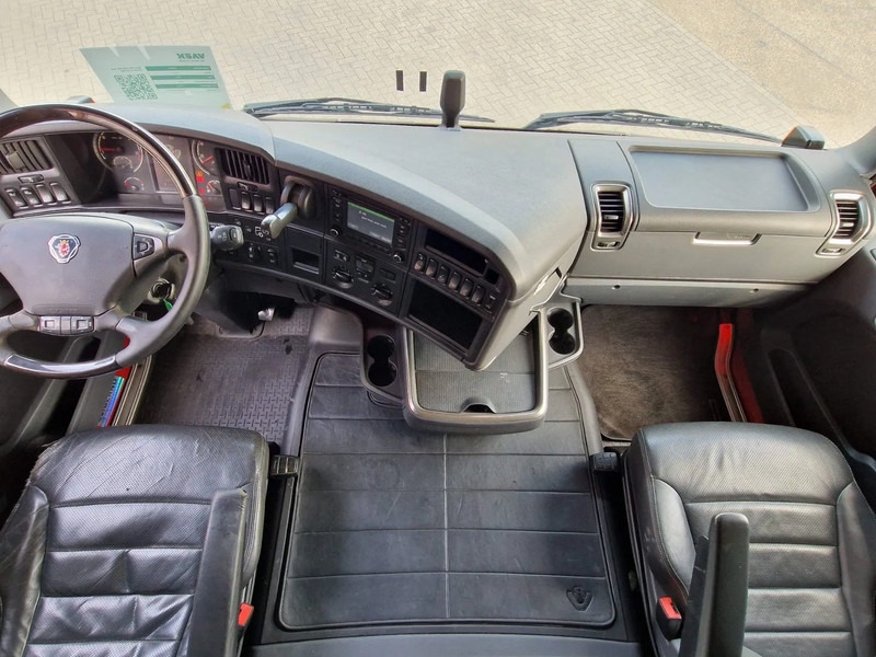 Камион со кабинска шасија Scania R730 Topline 6x2*4 - Retarder - King of the Road - Night clima - Steering axle - Leather: слика 11