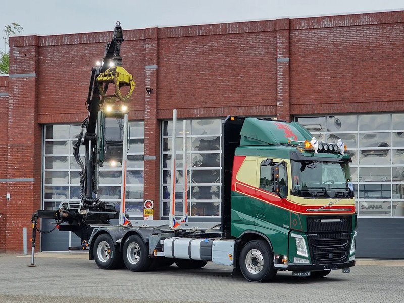 Volvo FH 13.540 6x4 - HIAB / Loglift F125Z 80 Crane - Krane - Grua year 2019 - Камион за дрва, Камион со кран: слика 1 Volvo FH 13.540 6x4 - HIAB / Loglift F125Z 80 Crane - Krane - Grua year 2019 - Камион за дрва, Камион со кран: слика 1