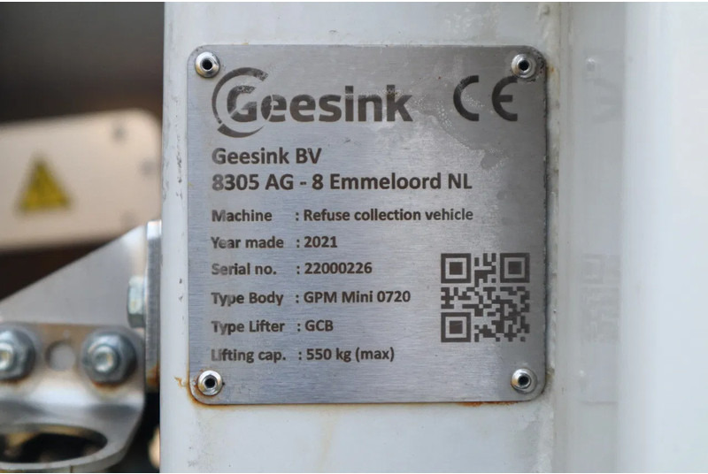 Камион за ѓубре EMOSS ATEGO 1313 | FULL ELECTRIC | GEESINK | EXCELLENT CONDITION: слика 19 Камион за ѓубре EMOSS ATEGO 1313 | FULL ELECTRIC | GEESINK | EXCELLENT CONDITION: слика 19