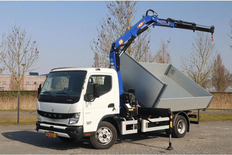 FUSO 7C18 | 4X2 | 3-WAY TIPPER | PM 6.5 KRAN /CRANE - Кипер, Камион со кран: слика 1 FUSO 7C18 | 4X2 | 3-WAY TIPPER | PM 6.5 KRAN /CRANE - Кипер, Камион со кран: слика 1