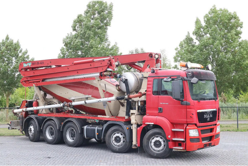 MAN TGS 50.440 | 10X4*6 | SARAKA 28 METER | 8M3 MIXER - Камион миксер за бетон: слика 4 MAN TGS 50.440 | 10X4*6 | SARAKA 28 METER | 8M3 MIXER - Камион миксер за бетон: слика 4
