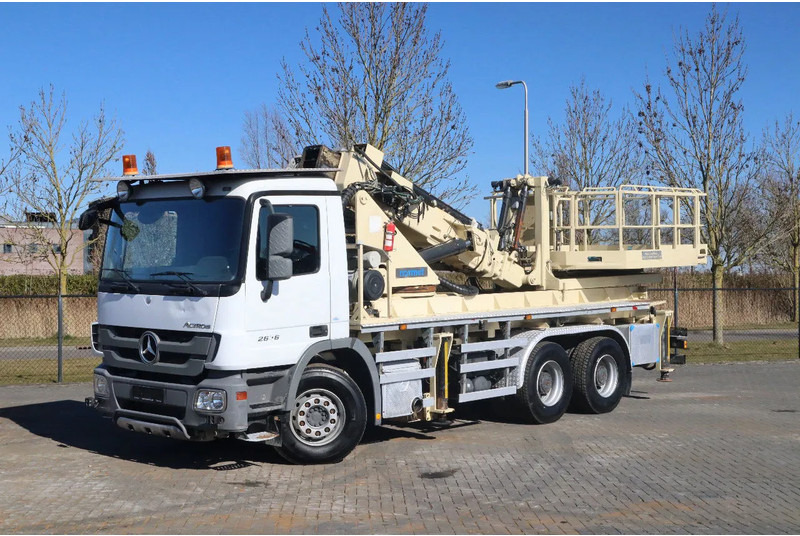 Mercedes-Benz Actros 2636 6X4 | TUNNEL PLATFORM | REMOTE DRIVING - Камион со кран: слика 5 Mercedes-Benz Actros 2636 6X4 | TUNNEL PLATFORM | REMOTE DRIVING - Камион со кран: слика 5