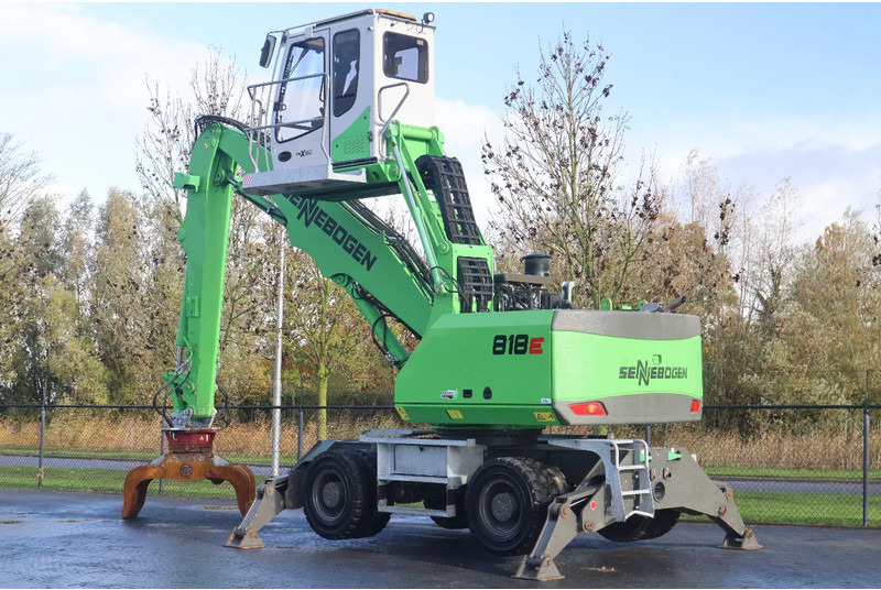 Sennebogen 818 E K9 ULM | SORTING GRAB | GOOD TIRES - Справувач со отпад/ Индустрија: слика 3 Sennebogen 818 E K9 ULM | SORTING GRAB | GOOD TIRES - Справувач со отпад/ Индустрија: слика 3