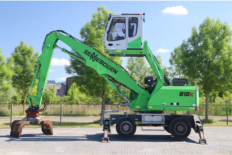 Sennebogen 818 M K9 ULM | SORTING GRAB | GOOD CONDITION - Справувач со отпад/ Индустрија: слика 1 Sennebogen 818 M K9 ULM | SORTING GRAB | GOOD CONDITION - Справувач со отпад/ Индустрија: слика 1