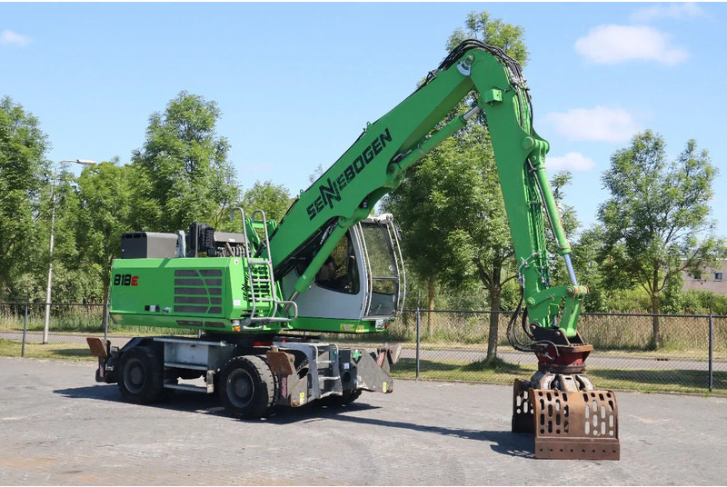 Справувач со отпад/ Индустрија Sennebogen 818 M K9 ULM | SORTING GRAB | GOOD CONDITION: слика 5
