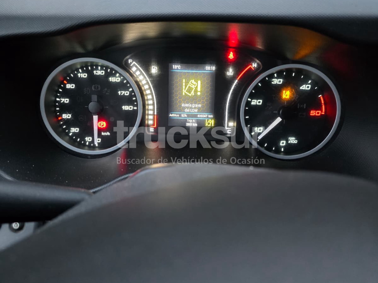 Камион сандучар IVECO DAILY 72C16 FRC THK: слика 8