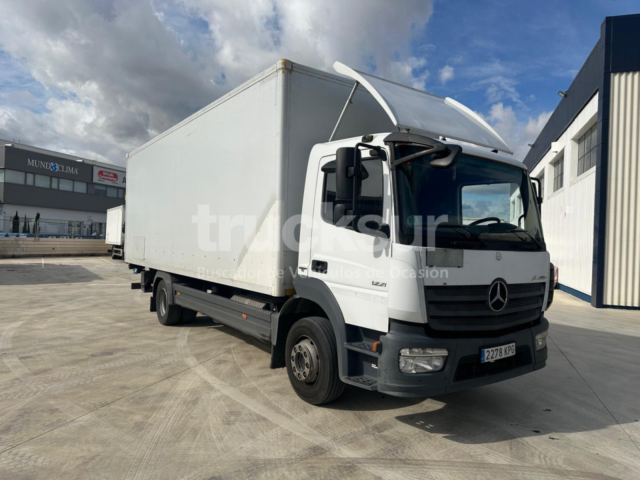 MERCEDES ATEGO - Камион сандучар: слика 2 MERCEDES ATEGO - Камион сандучар: слика 2