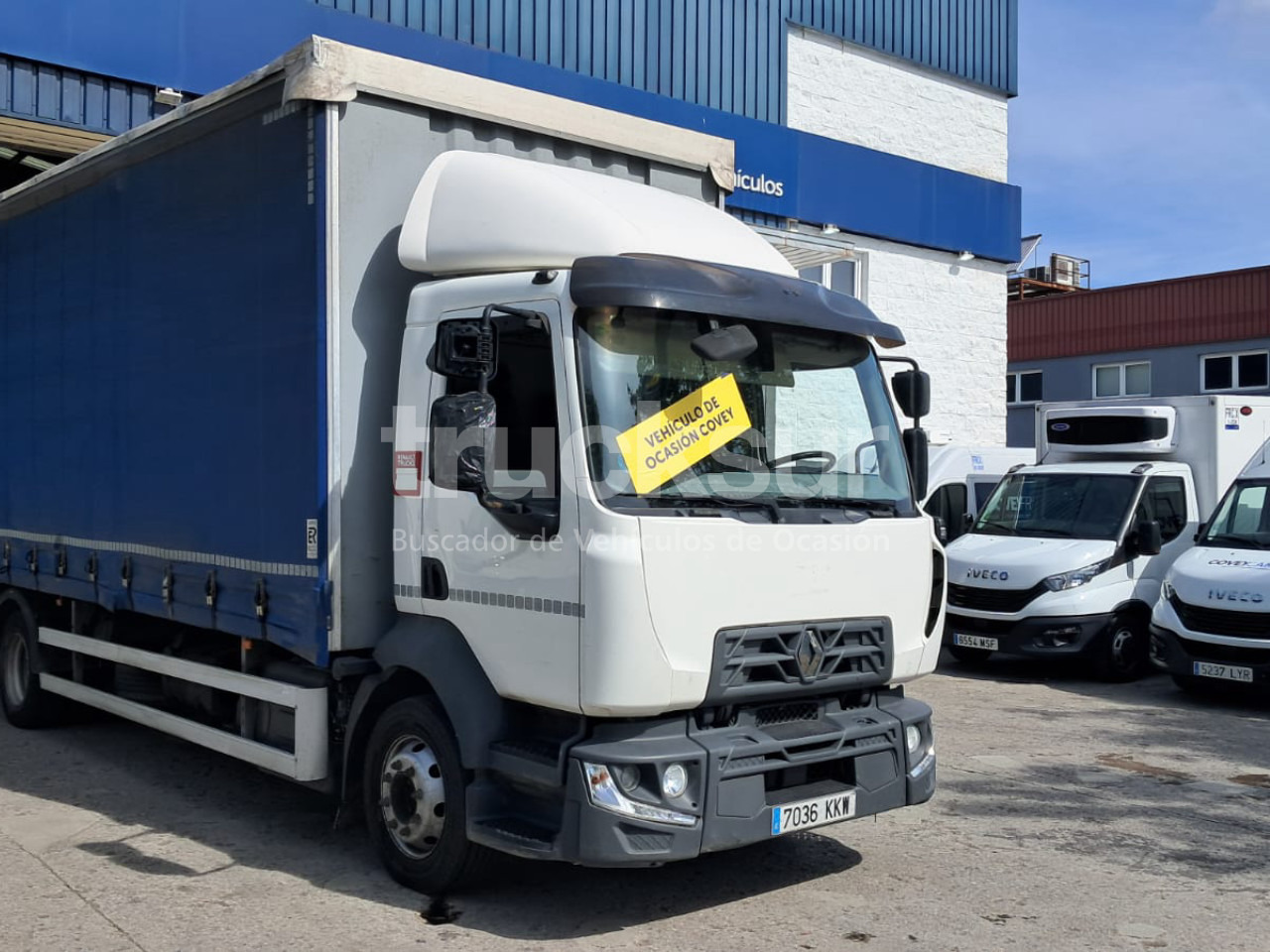 RENAULT D 12.210 SEMITAULINER - Камион со церада: слика 4 RENAULT D 12.210 SEMITAULINER - Камион со церада: слика 4