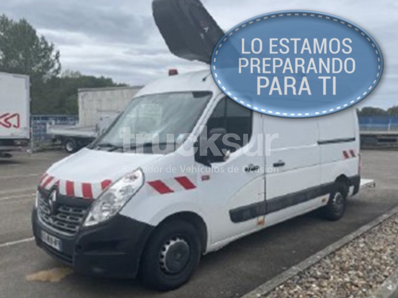 RENAULT MASTER 130.35 - Камион со подигачка кошница: слика 1 RENAULT MASTER 130.35 - Камион со подигачка кошница: слика 1