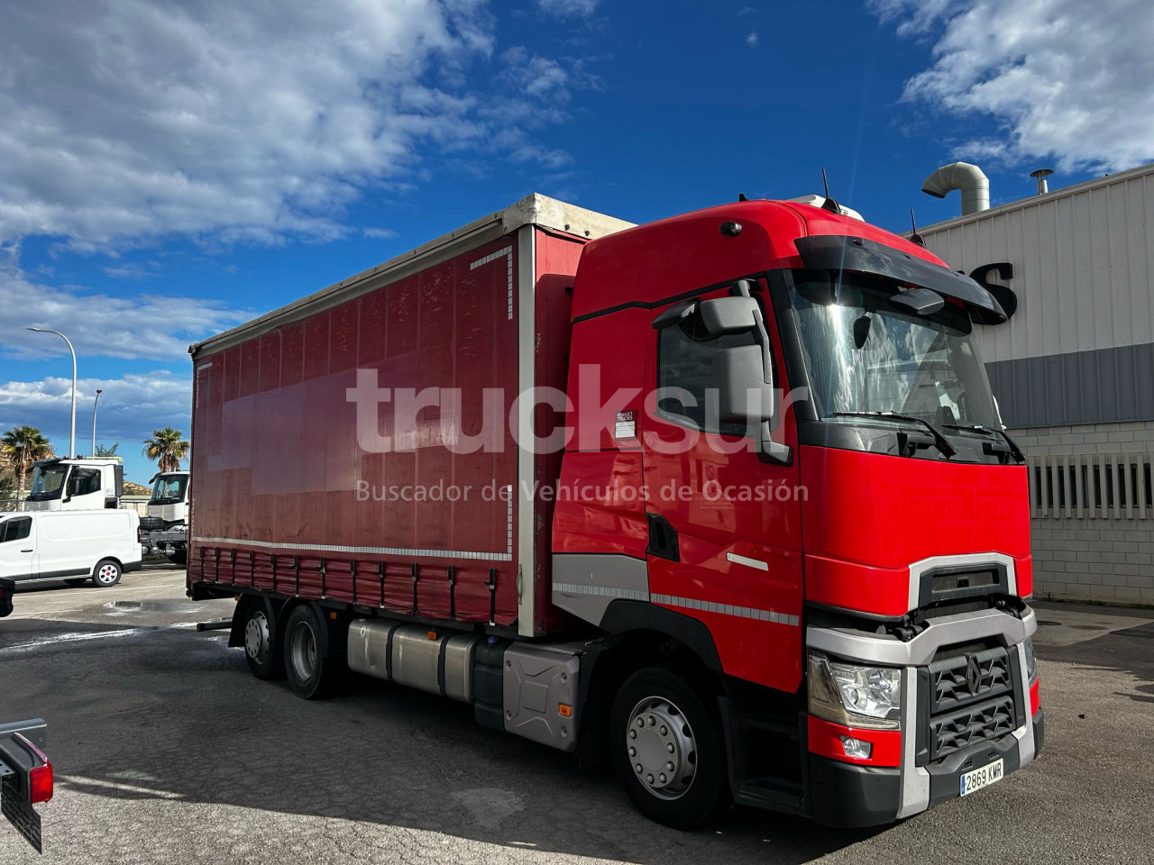 RENAULT T480 HIGH SLEEPER CAB 6X2*4 ejes 6x2*4 - Камион со церада: слика 2 RENAULT T480 HIGH SLEEPER CAB 6X2*4 ejes 6x2*4 - Камион со церада: слика 2