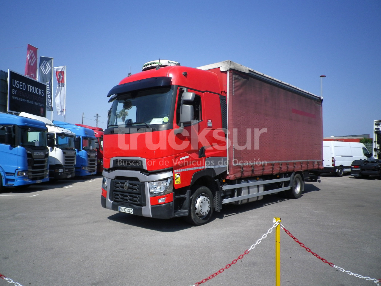 RENAULT T480 HIGH SLEEPER CAB - Камион со церада: слика 1 RENAULT T480 HIGH SLEEPER CAB - Камион со церада: слика 1