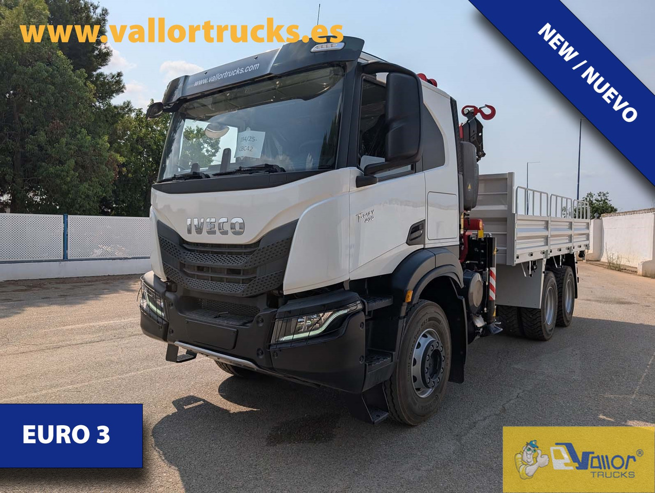 IVECO TWAY 470 FASSI ONLY EXPORT OUT EU - Камион со кран: слика 1 IVECO TWAY 470 FASSI ONLY EXPORT OUT EU - Камион со кран: слика 1