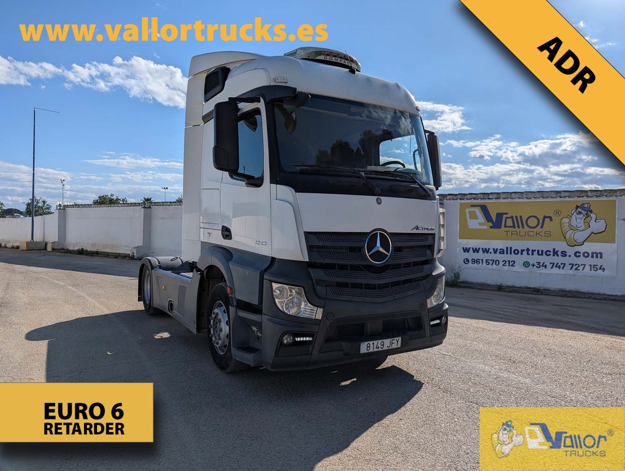 Mercedes Actros 1845 LS - Камион влекач: слика 2 Mercedes Actros 1845 LS - Камион влекач: слика 2