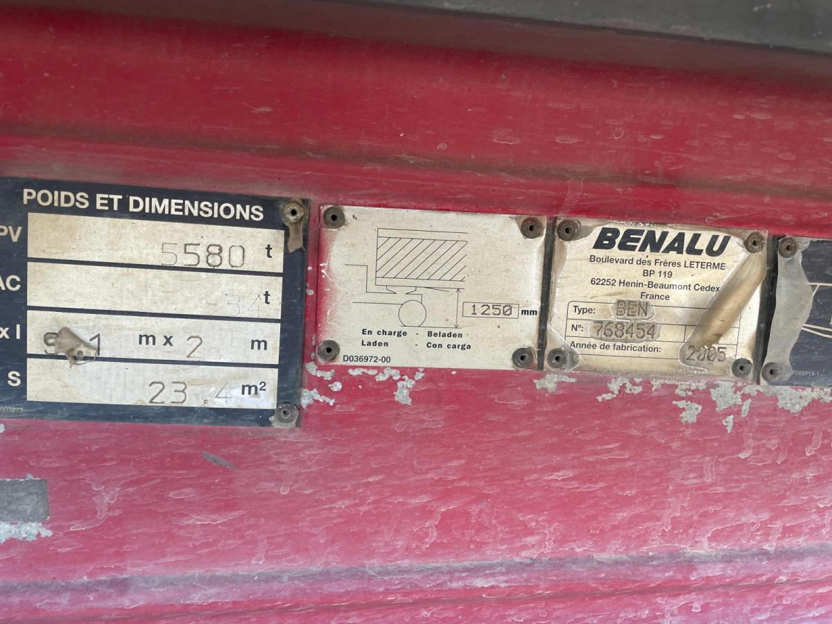 Кипер полуприколка Benalu: слика 8