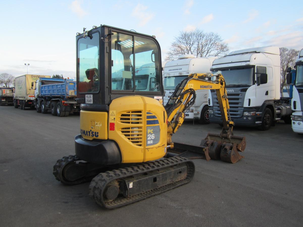 Komatsu PC26MR-3 - Мини багер: слика 3 Komatsu PC26MR-3 - Мини багер: слика 3