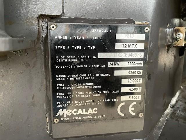 Mecalac 12 MTX - Багер на тркала: слика 3 Mecalac 12 MTX - Багер на тркала: слика 3