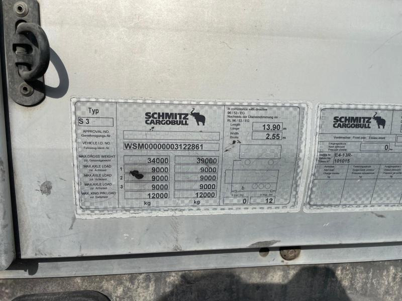 Schmitz Cargobull  - Полуприколка со церада: слика 4 Schmitz Cargobull  - Полуприколка со церада: слика 4