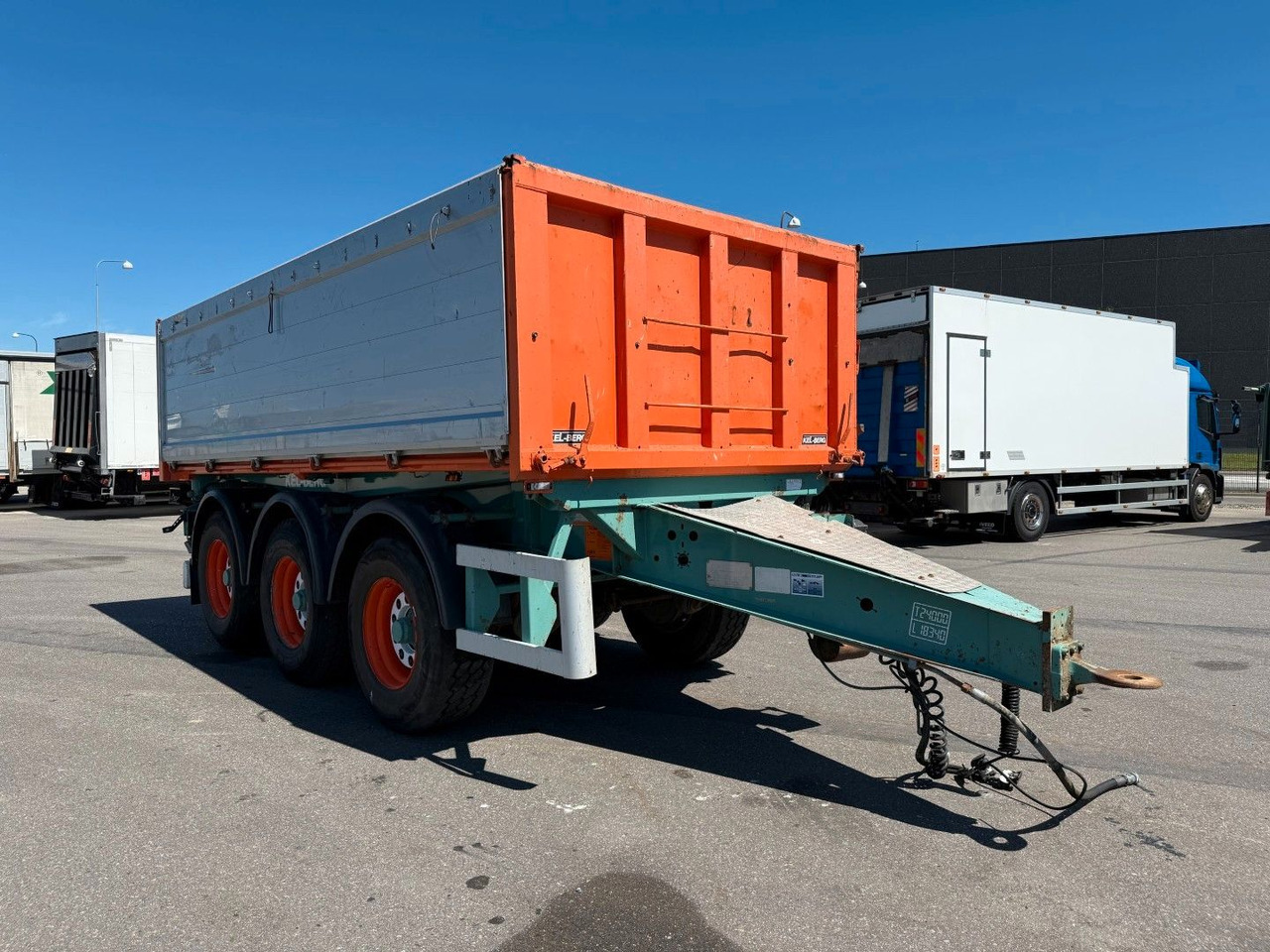 Kel-Berg 24 t. 3 axle T490K Tipper / Kipper - Кипер приколка: слика 2 Kel-Berg 24 t. 3 axle T490K Tipper / Kipper - Кипер приколка: слика 2