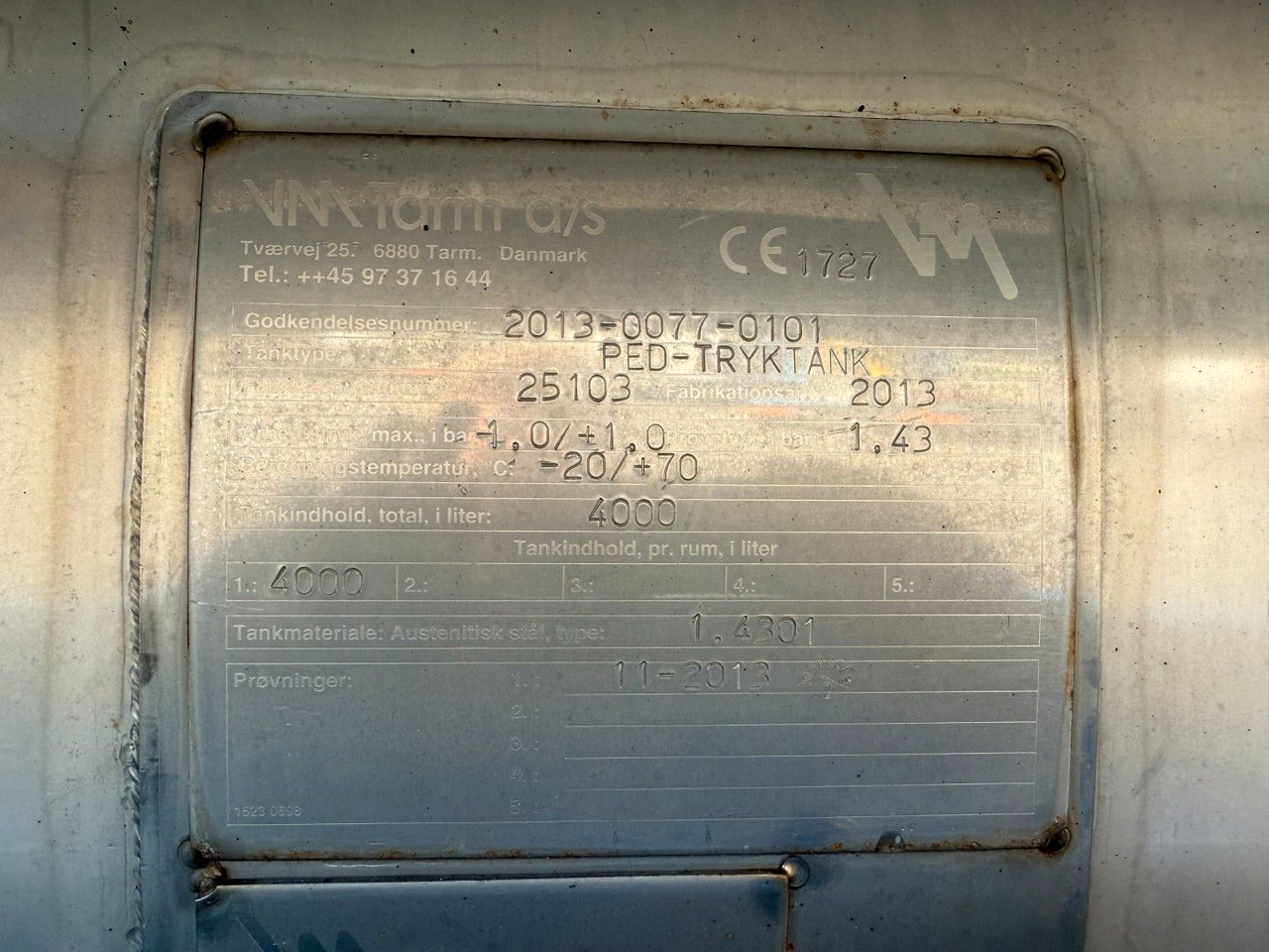 MAN TGM 14.250 VM-Tarm Stainless Steel 4000 l. Kombi - Вакуумски камион: слика 5 MAN TGM 14.250 VM-Tarm Stainless Steel 4000 l. Kombi - Вакуумски камион: слика 5