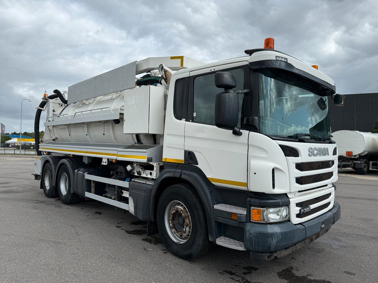 Scania P360 Euro 6 6x4 RHD Hvidtved Larsen FlexLine 312 - Вакуумски камион: слика 1 Scania P360 Euro 6 6x4 RHD Hvidtved Larsen FlexLine 312 - Вакуумски камион: слика 1