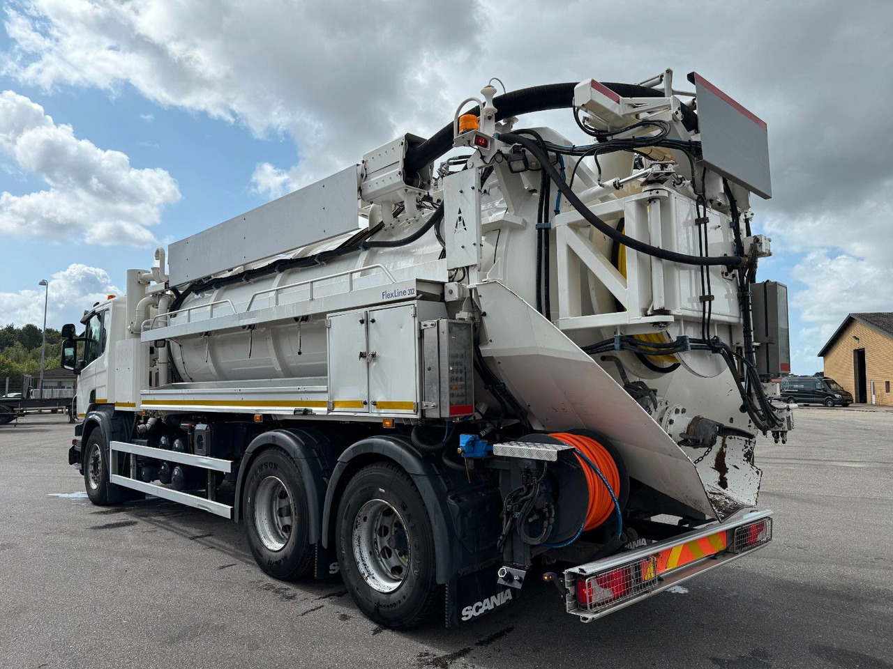 Scania P360 Euro 6 6x4 RHD Hvidtved Larsen FlexLine 312 - Вакуумски камион: слика 3 Scania P360 Euro 6 6x4 RHD Hvidtved Larsen FlexLine 312 - Вакуумски камион: слика 3