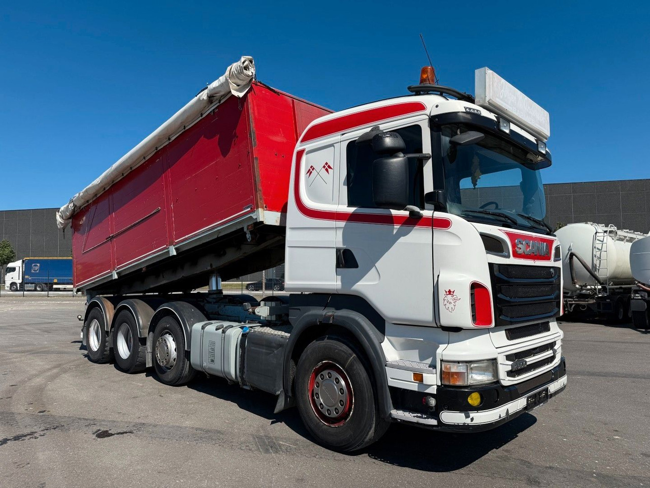 Scania R500 V8 8X2/4 Euro 5 Tipper / Kipper - Кипер: слика 2 Scania R500 V8 8X2/4 Euro 5 Tipper / Kipper - Кипер: слика 2