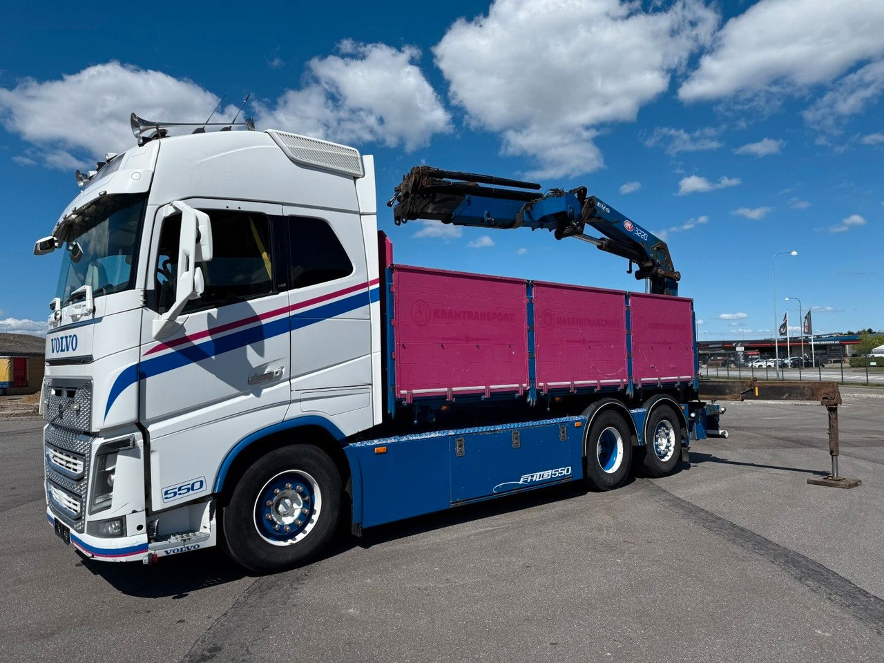 Volvo FH 16.550 6x24 / Crane HMF 3220K4 Euro 6 - Камион со кран: слика 2 Volvo FH 16.550 6x24 / Crane HMF 3220K4 Euro 6 - Камион со кран: слика 2