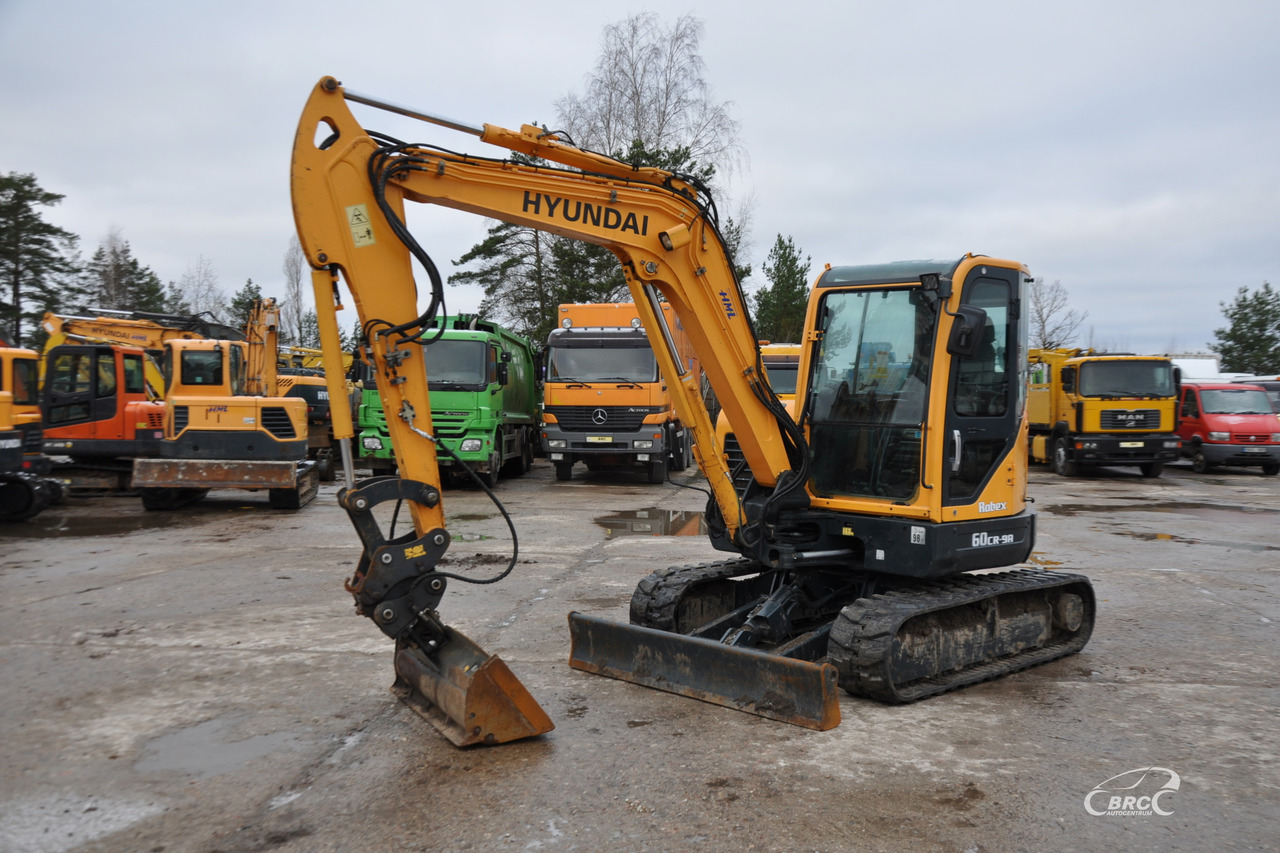 Hyundai R60CR-9A - Багер гасеничар: слика 1 Hyundai R60CR-9A - Багер гасеничар: слика 1