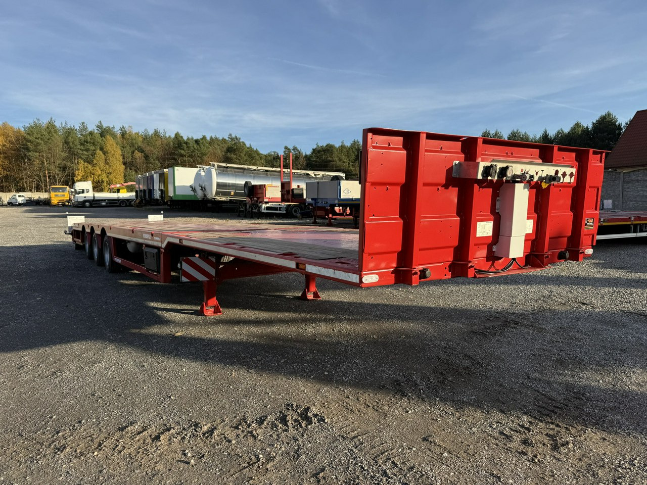 Faymonville Niskopodłogowa Telemega Rozciągana 7m 3-Osiowa Oś skrętna - Полуприколка за низок утовар: слика 4 Faymonville Niskopodłogowa Telemega Rozciągana 7m 3-Osiowa Oś skrętna - Полуприколка за низок утовар: слика 4